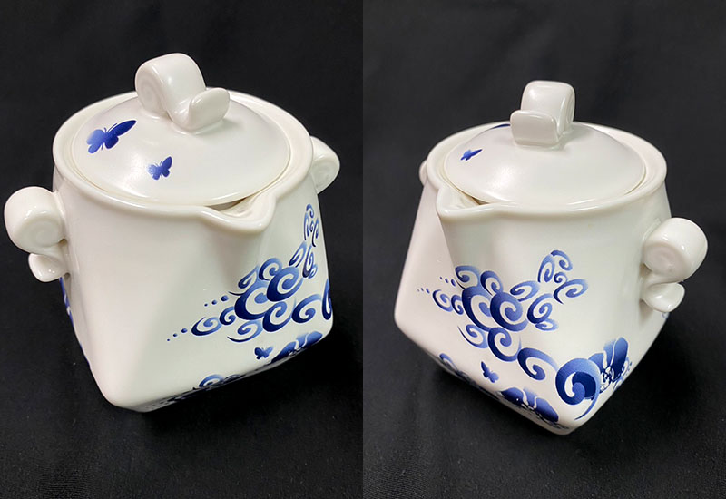 青龍天燈茶具組一壺二杯